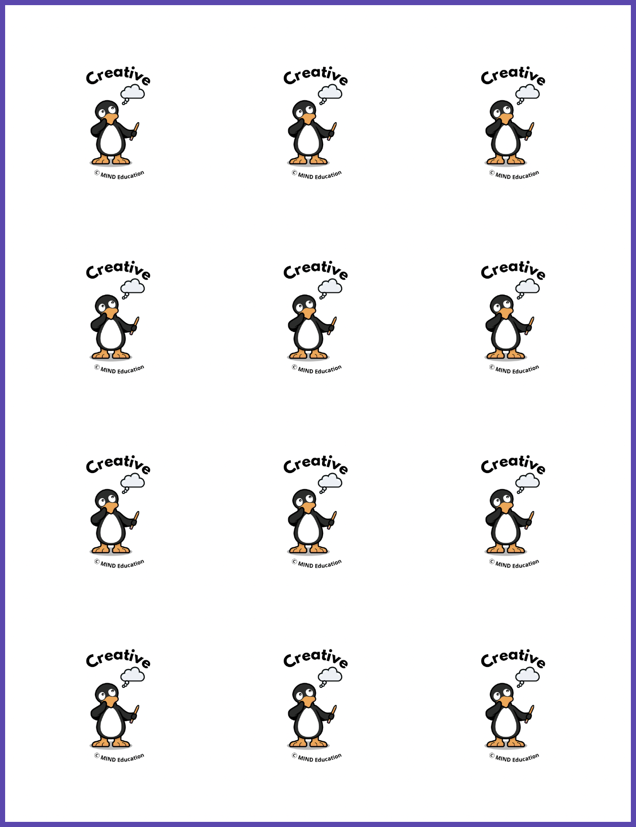 JiJi Sticker Sheets: Set of 2 – MIND Education