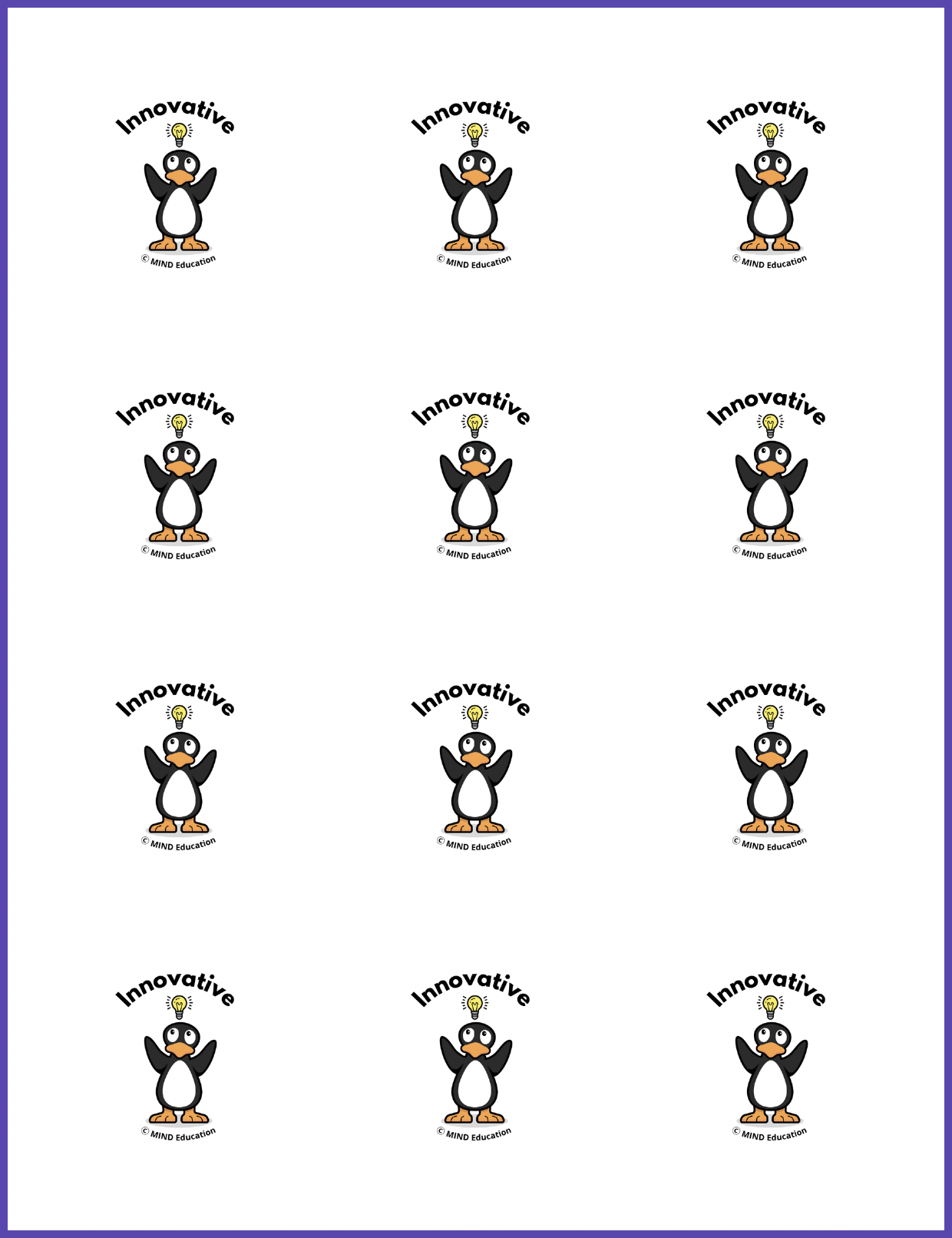 JiJi Sticker Sheets: Set of 2 – MIND Education