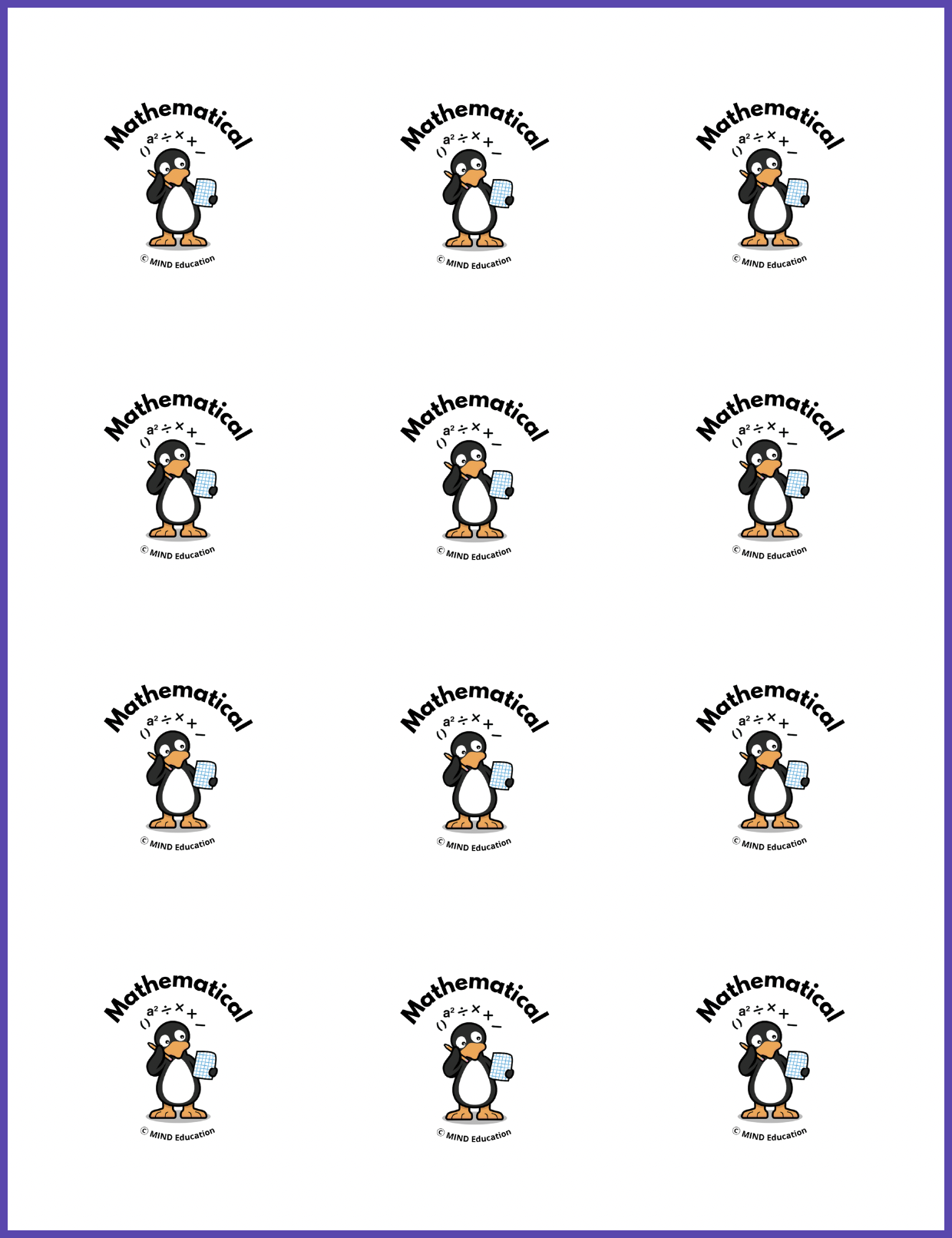 JiJi Sticker Sheets: Set of 2 – MIND Education