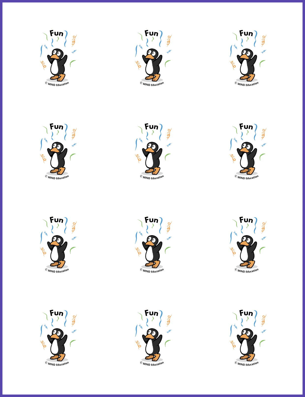 JiJi Sticker Sheets: Set of 2 – MIND Education